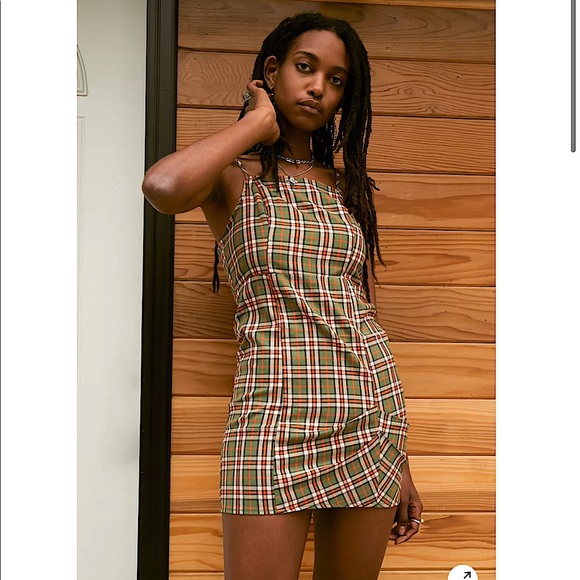Urban Outfitters Dresses & Skirts - Urban outfitters Monica plaid mini dress